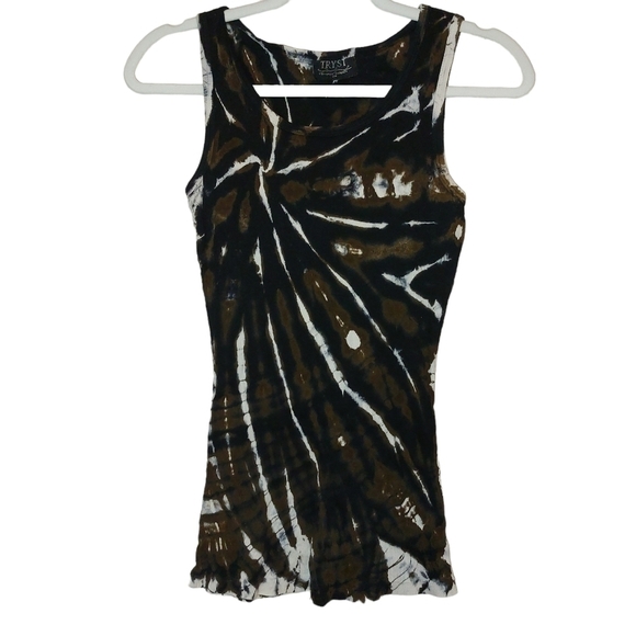 TRYST LADIES TIE DYE TANK TOP- MP - Picture 1 of 4